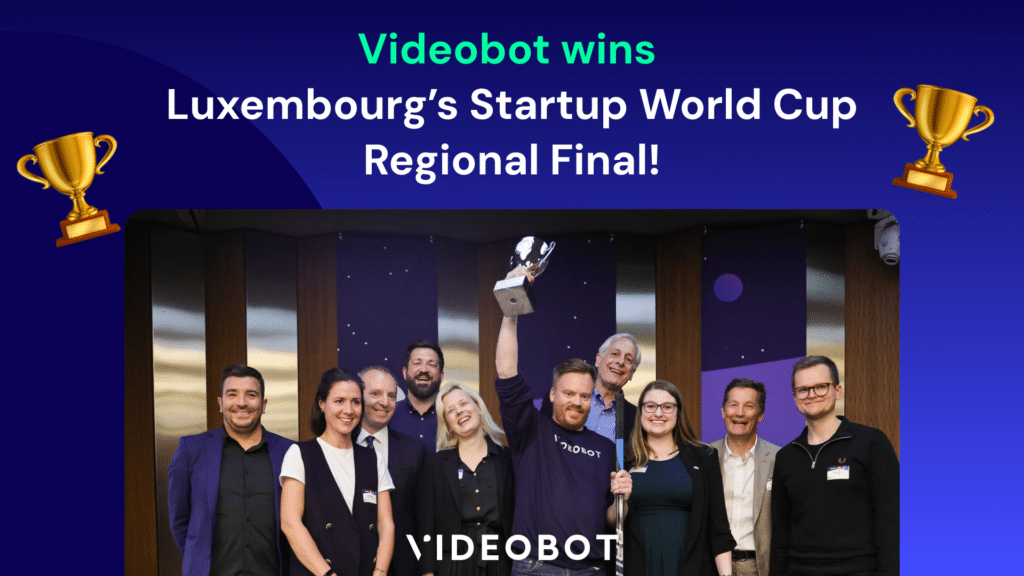 Startup World Cup Regional Winners- Videobot