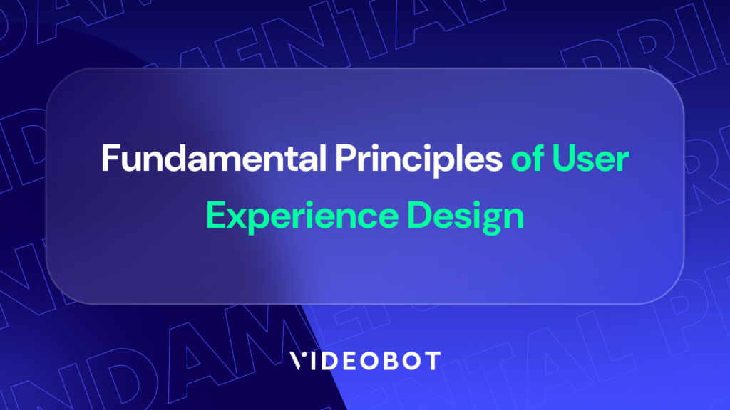 fundamentals of UX design