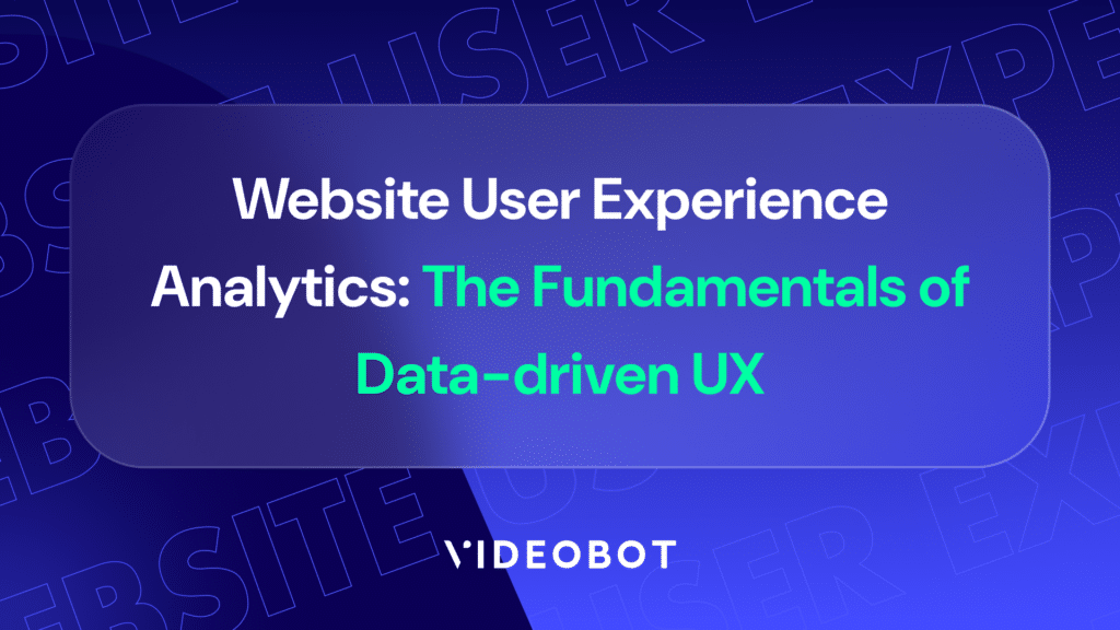 fundamentals of data-drive UX